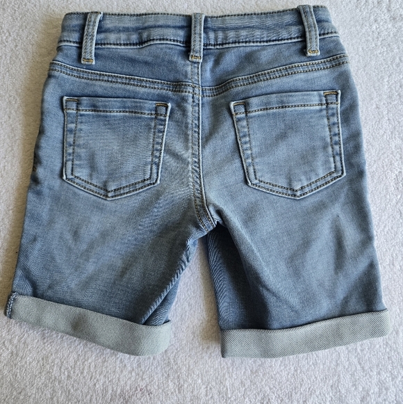 Cat & Jack Light Blue Denim Shorts Size Xs 4-5 - Picture 3 of 6